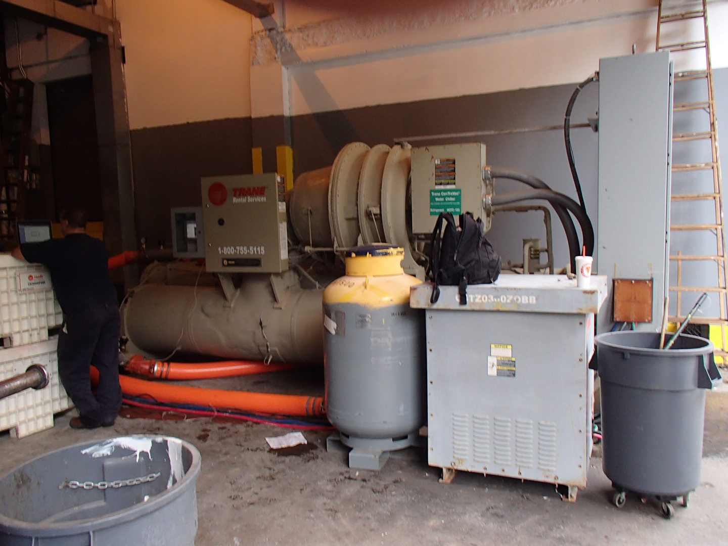 Water Cooled Chiller Rental NJ NY CT PA DE MD VA IL IN OH FL